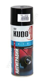 Антигравийное покрытие (черный) (KU-5222) 520 мл "KUDO"