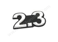 Шильдик металлопластик "2,3" 0225
