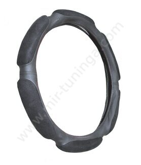Оплетка SKYWAY Sponge classic 6 подушечек M Черная замша S01101018