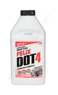 Тормозная жидкость РОС DOT-4 Felix Professional (белая) 455