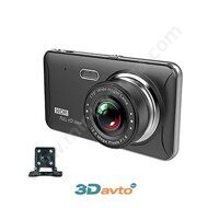 Видеорегистратор SHO-ME FHD-925 (1920х1080 при 30/25 к/с // 4" // 170° // 2 камеры)