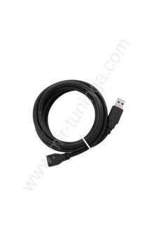 Удлинитель USB/Exployd/USB-A/2.0/чёрный/3M/Easy/EX-K-1481