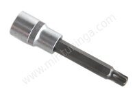 Головка торцевая со вставкой Т50мм АвтоДело 1/2" L=100mm "Professional" TORX