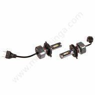 Автолампа-LED (аналог ксенона) H4 ФОТОН (V2) 12/24V 18W 6000K 4000Lm 2-конт SKYWAY комп.2 шт радиато