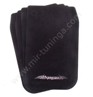 Брызговик универсальный SPARCO Черный Extreme 28*44см компл 4шт.