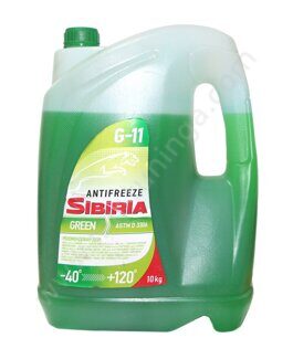 Антифриз Sibiria-40 зелёный 10кг